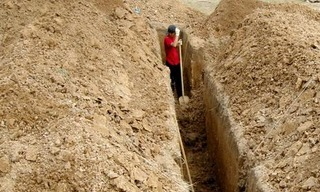 Копка траншей для фундамента от 935 руб. | ИП Садыков В. Р. в Подольске